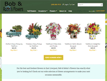 Tablet Screenshot of bobandrobinsflowers.com